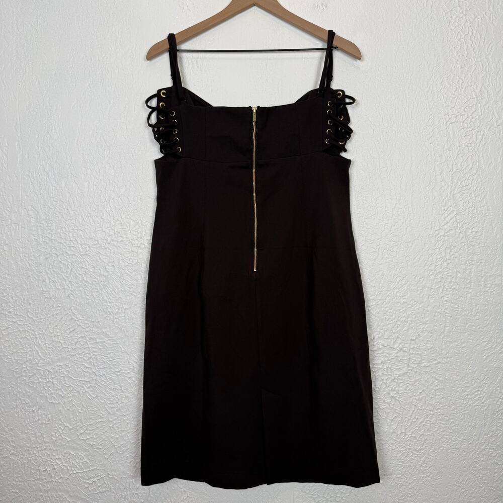 Maeve Anthropologie Sleeveless Corset Slim Knee-Length Dress Size XL NWT - Picture 4 of 6